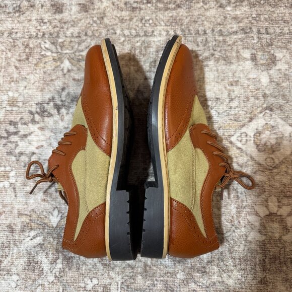 Kenneth Cole Wingtip Oxford Dress Shoes - size 6 - Picture 4 of 11